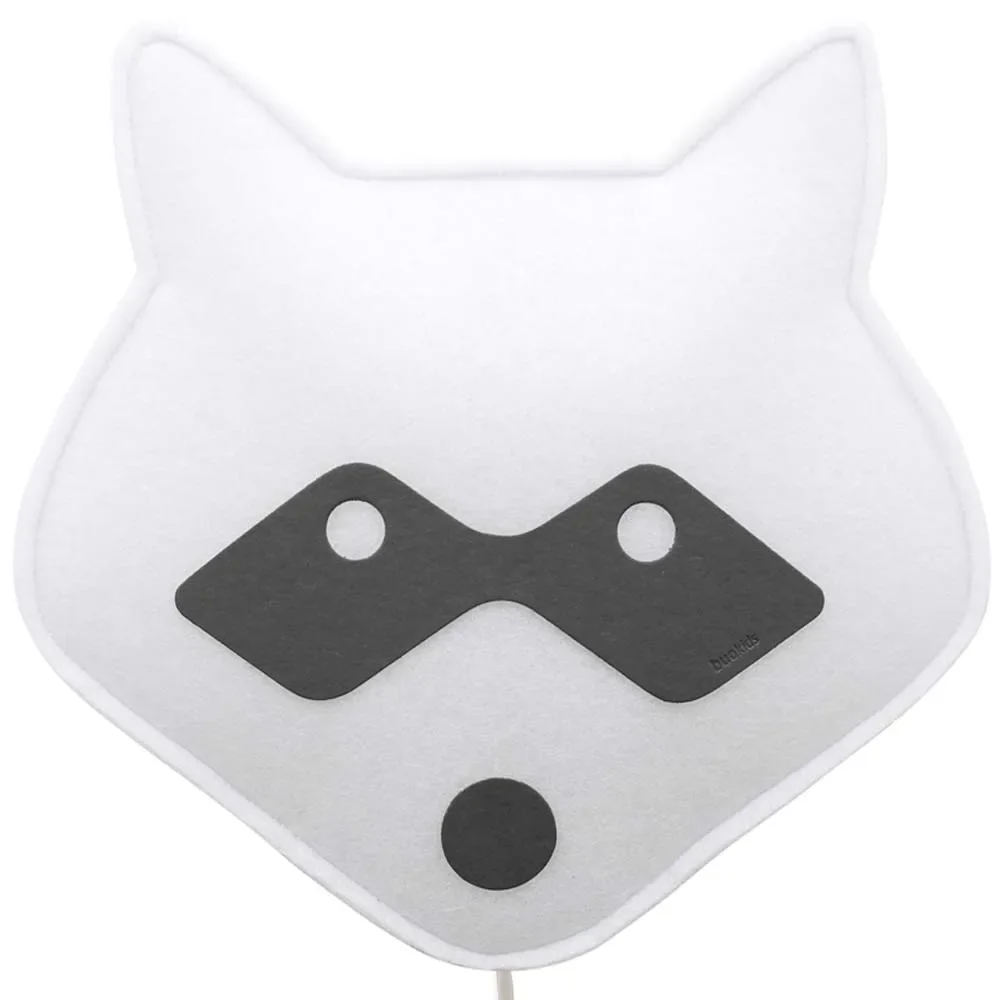 "Buokids Soft Wandlampe Waschbär schwarz image"