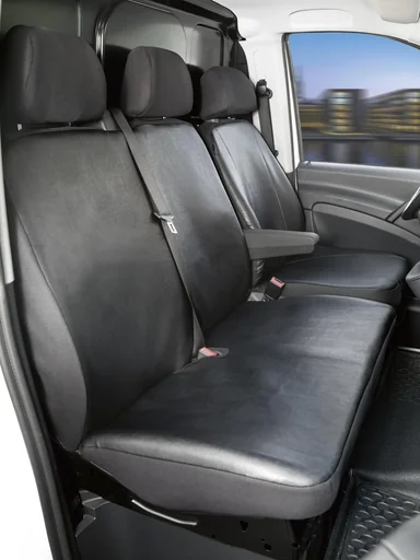 "Passform Sitzbezüge - Kunstleder für Mercedes Viano W639 und Vito W639 ab BJ 06/2003 bis 05/2014 image"