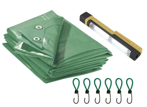 "Planengewebe Set mit COB LEDsund 6 Gummispanner image"