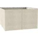 4 Seitenteile für 3x4 m Pavillon m