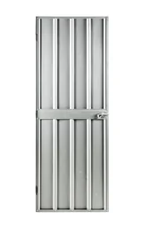 Zusatzschwingtür 176x66 cm, silber metallic, für Skillion, Lean To, Dream