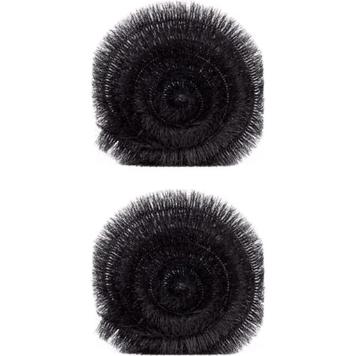 "Dachrinnenfliese schwarz - Ø10 CM X 4 MTR - 2er Set image"