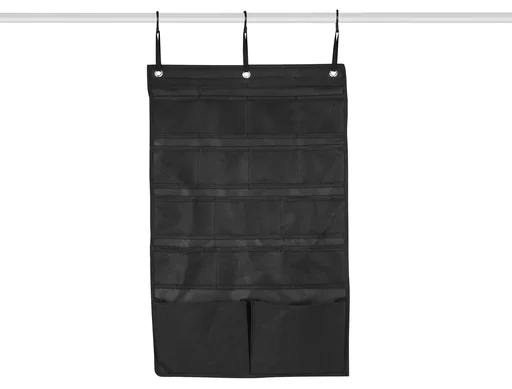 "Camping Organizer zum Hängen, faltbar, mit Metallhaken image"