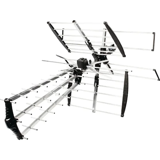 "DVB-T/T2 - DAB+ Außenantenne 14 dB VHF / UHF image"