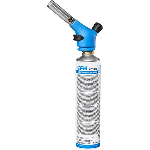 "Leistungsstarkes Handlötgerät für Weich- und Hartlöten - 360° drehbar - Piezozünder image"