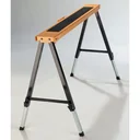 WERKBANK MIT TELESKOPBEINEN FÜR UNEBENE OBERFLÄCHEN