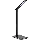 VT-7405 Tischlampe / Schreibtischlampe mit drahtlosem QI-Ladegerät - schwarz