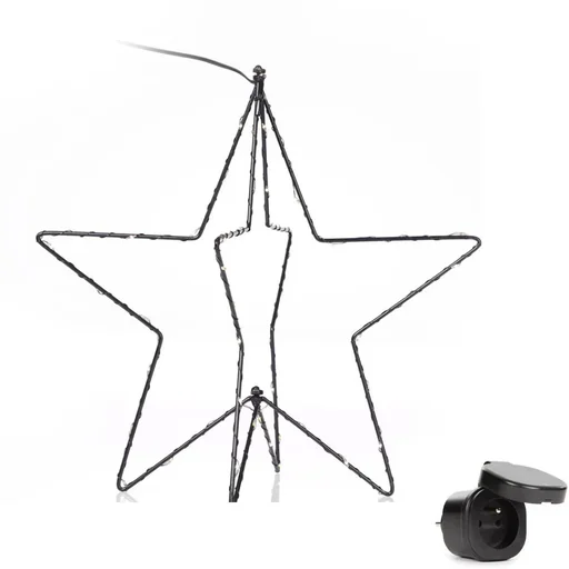 "Weihnachtsbeleuchtung Falling Star - Warm White - 3D-Effekt- LED und Perel Smart home Wifi plug- Android & IOS image"