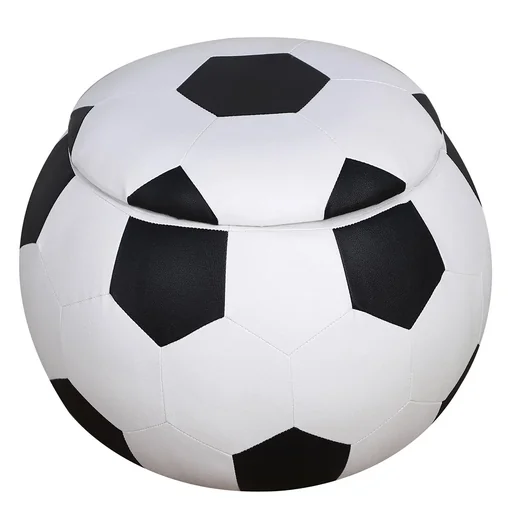 "Kinderhocker im Fußball-Design image"