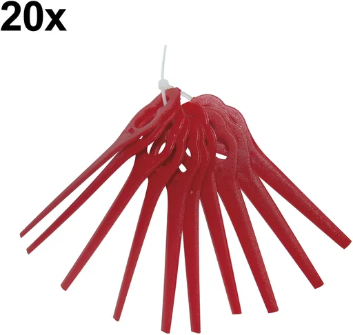 "Ersatzmesser-Set, 20-teilig zu 95781 Rasentrimmer 250/18 RT SET image"