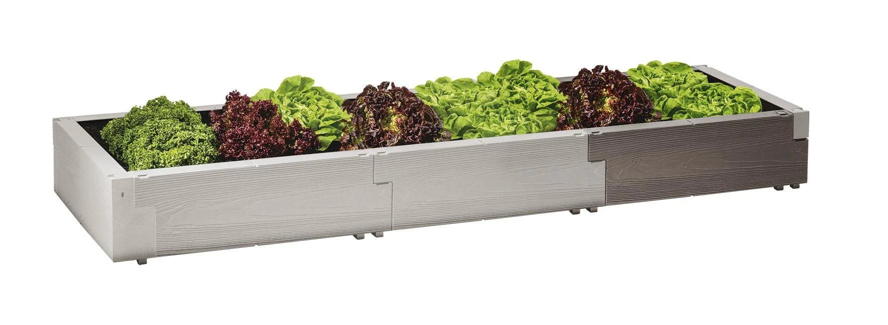 Hochbeet Erweiterungs-Set "TIMBER", Holzoptik, Nordic Wood