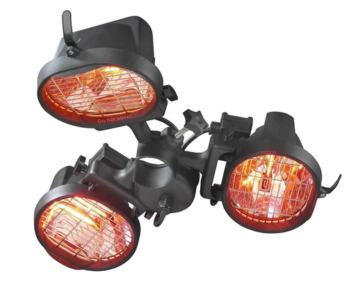 "Elektrische Heizlampe Parasol 1500 - für Sonnenschirme image"