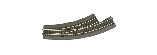 "Bogenweiche links BWl3/4 für Handbetrieb, mit Bettung image"