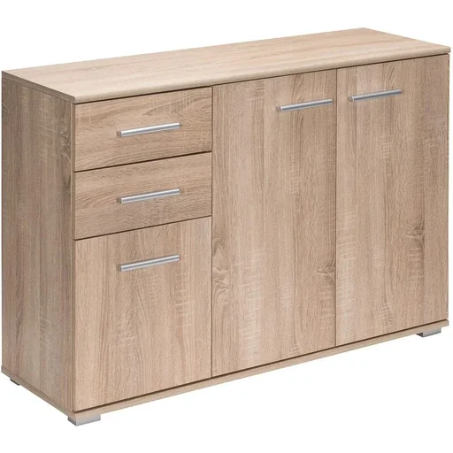 "Sideboard / Kommode Eiche mit 3 Türen & 2 Schubladen image"
