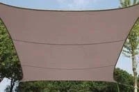 "Garten-Sonnensegel-Platz 3,6 X 3,6 m Farbe: Taupe image"