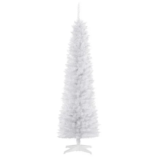 "Weihnachtsbaum Tannenbaum mit Kunststoffständer 390 Spitzen Grün Ø 55 x H180 cm image"