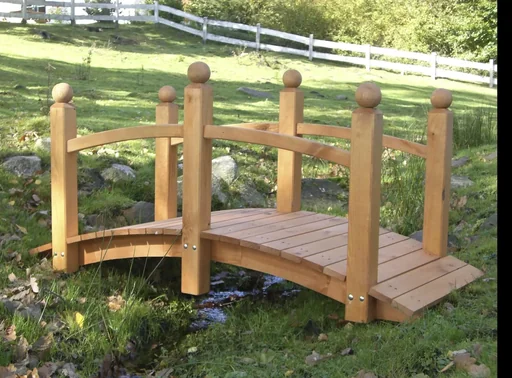 "Zierbrücke "Luise" honigbraun image"