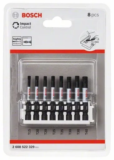 "Impact Control Power Bit Pack, 8-teilig image"