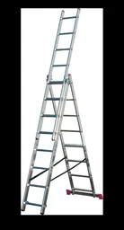 CORDA Vielzweckleiter 3 x 8 Sprossen