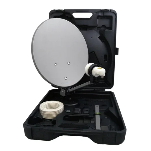 "Sat-Campingkoffer CS35 mit Easyfind LNB, Halterung image"