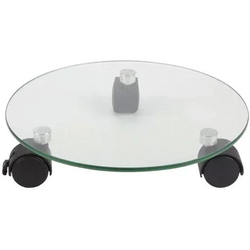 "Pflanzenroller - Glas - Rund - Ø 280 Mm - Max. Belastung 60 Kg image"