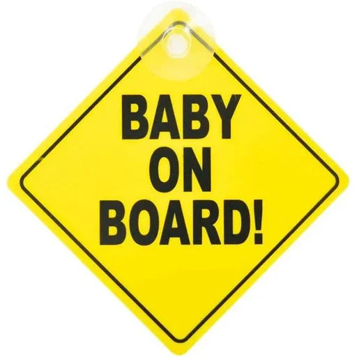 "Schild Baby on board Carkids image"