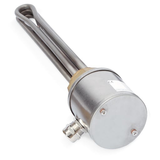 "Einschraubheizkörper G1 1/2, Messing / V4A, ohne Regler, 2.0kW, ET 210mm image"