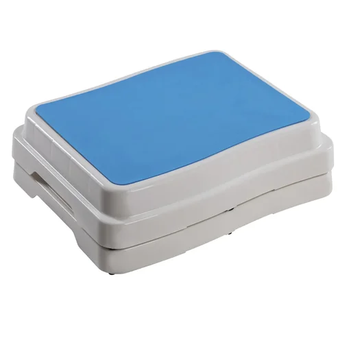 "Badezimmer-Stufe, stapelbar, Weiß/Türkis image"