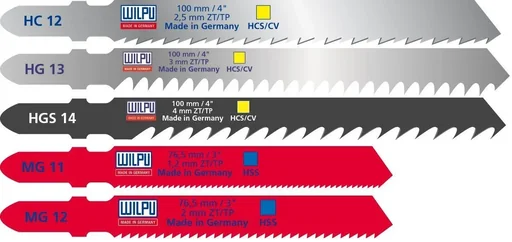 "Sortiment 2000 Stichsägeblätter, 5 Stück image"