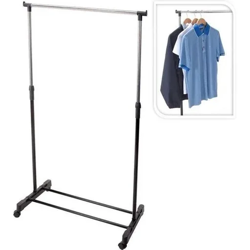 "Kleiderständer Einzel - 80 x 43 x H90-160 image"