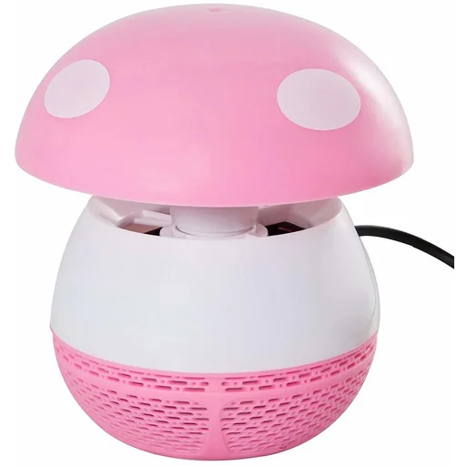 "Mückenfalle Insektenvernichter Moskitofalle 3W ABS Rosa image"