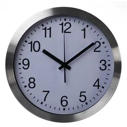 "Wanduhr aus Aluminium - ø 30 cm image"