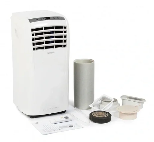 "Mobiles Klimagerät mit Luftschlauch und Fensterdichtungsset - Splendid Dolceclima Compact 9 P - 9.000 BTU/h image"