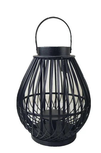"Laterne aus Bambus mit Henkel image"