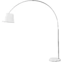 VT-7451 Bogenleuchte mit schwerem Sockel - Stehleuchte - E27 - Weiß
