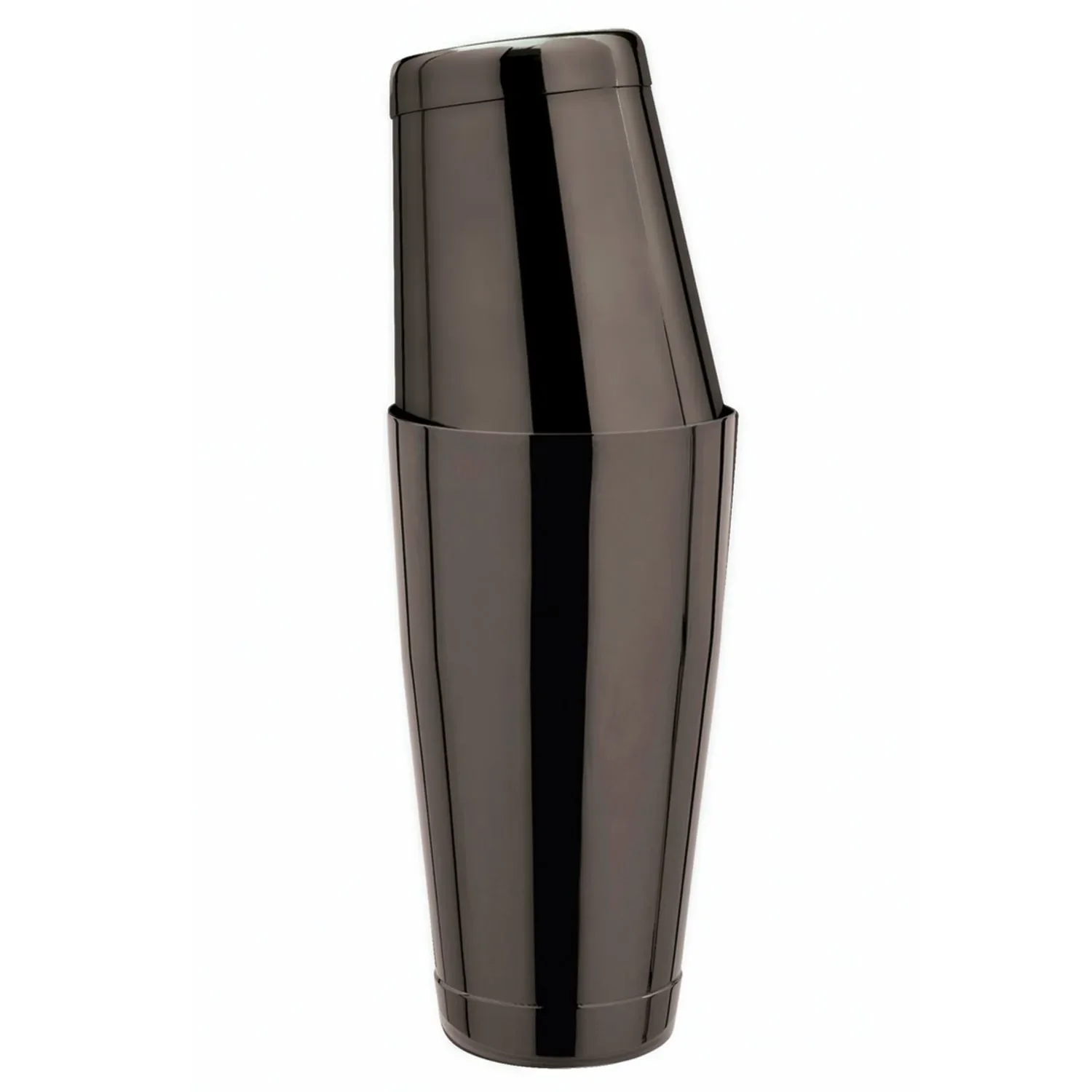 "TIN in TIN Shaker, Edelstahl, GMB, Gunmetal black, 28oz/18oz image"