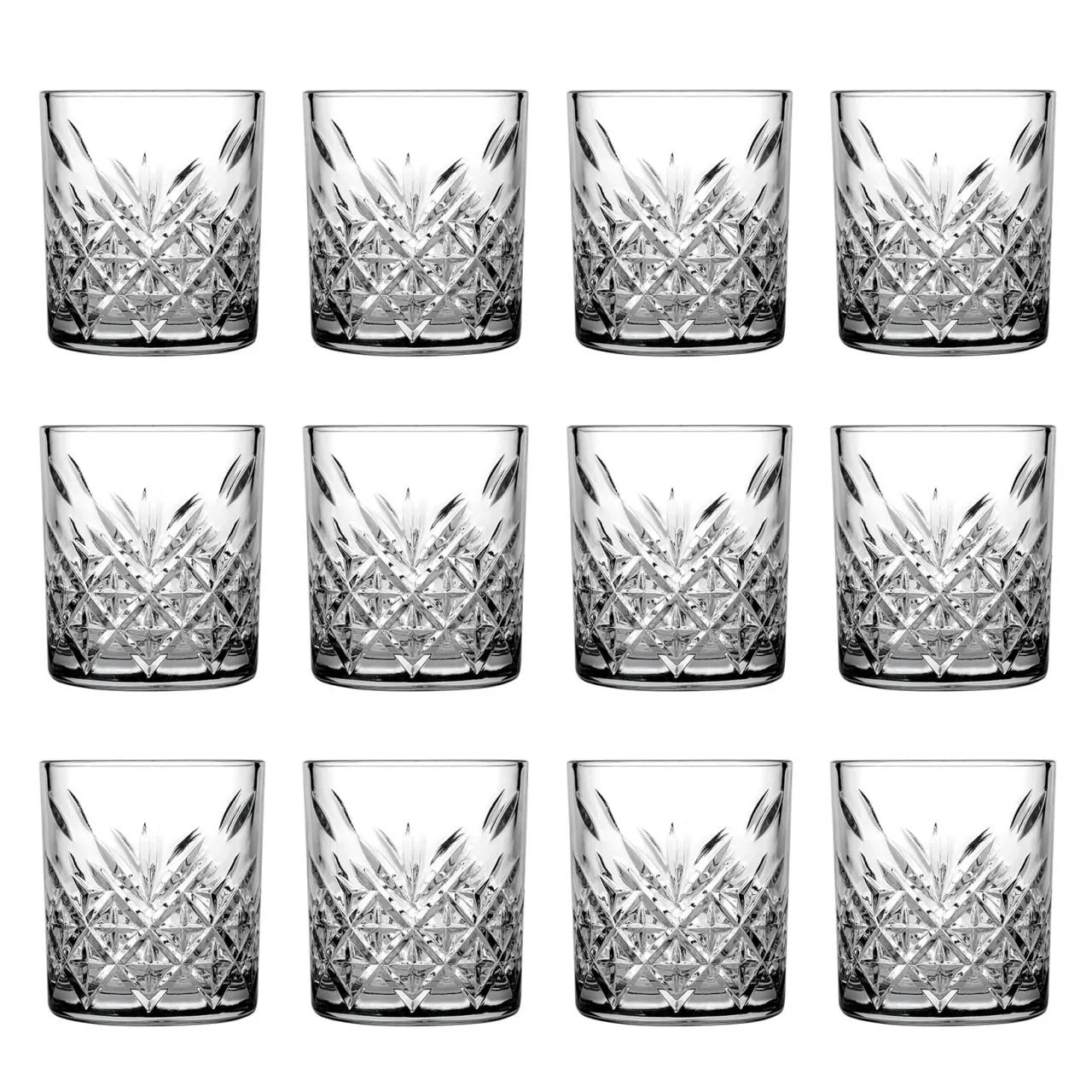 "Whiskygläser, Whiskybecher - Timeless, 12er-Set, Stilvolle Gläser für Whisky & mehr, 205ml image"