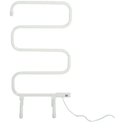 "Handtuchwärmer Elektrisch Freistehend Milchweiß image"