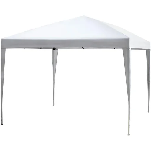 "Pop-up Partyzelt Pavillon weiß 2,95 x 2,95 m image"