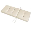 Stuhlkissen 6 Stück für hohe Rückenlehne Vanamo - creme