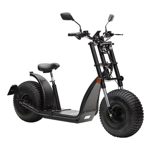 "Forca E-Roller "Knumo" 45 km/h, 1500 Watt Plus inklusive Lithium-Akku schwarz image"