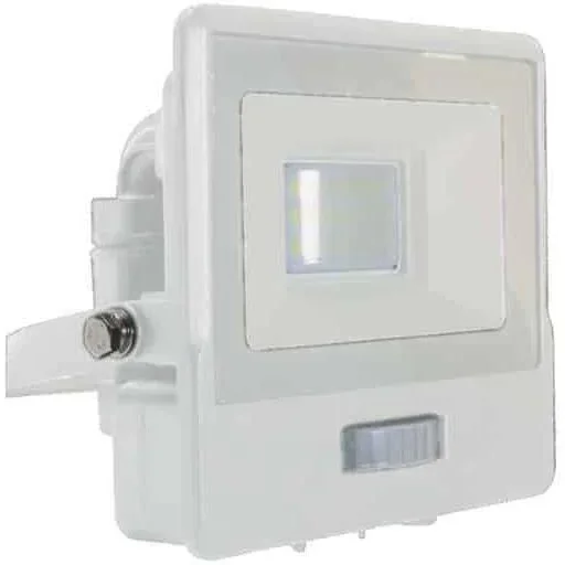 "VT-118S LED-Flutlicht mit Sensor - 10 W - 735 Lm - 3000K - Weiß image"