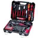 Werkzeugkoffer 77-teilig, CV-Stahl