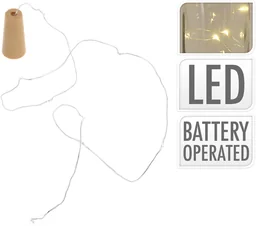 Flaschenkorken mit leuchtenden LED