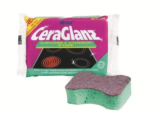 "CeraGlanz Glaskeramik-/ Kochfeldreiniger, 2er Pack - 2 in 1 image"
