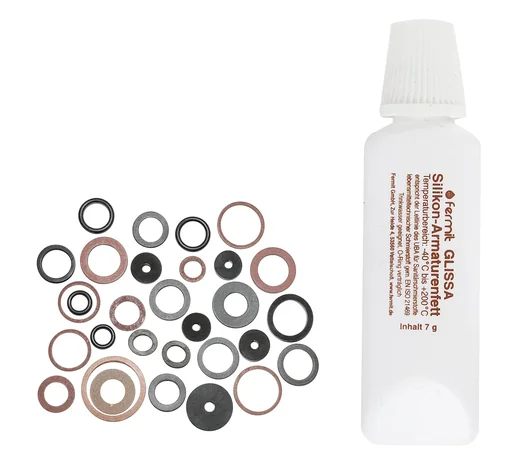 "Dichtungs-Set, bestehend aus Hahnfett 7 g und 30-teiligem Dichtungssortiment image"