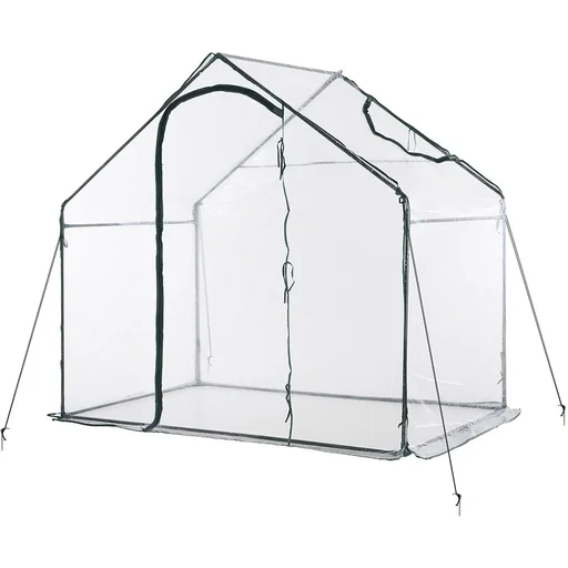 "Gewächshaus mit Fenster transparent/dunkelgrün image"