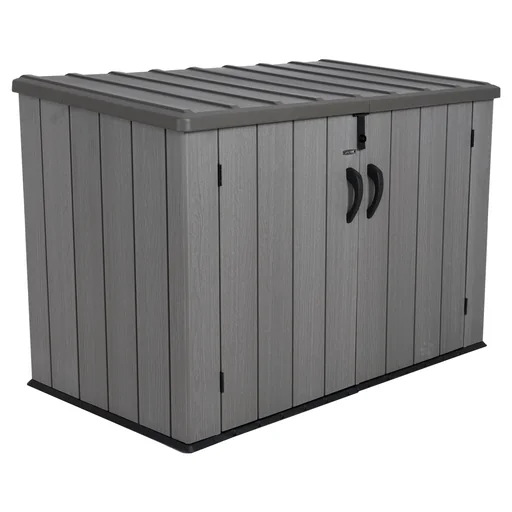 "Mülltonnenbox grau/braun image"