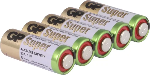 "Alkaline 23A Rundzellenbatterie, 12 V - 5 Stück image"