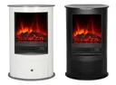 Elektro-Kamin "Wien II", Schwarz